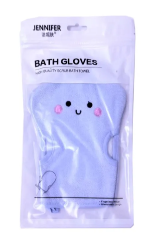 ЧУДОДОМ мочалка-варежка д/тела звездочка 25*15см 10922-3651